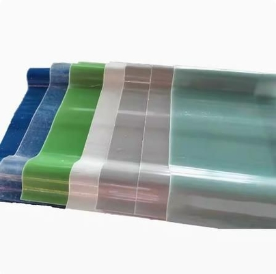 Techo moderno de techo plano impermeable superficie lisa hoja de techo de FRP con diseño personalizado y 100% impermeable