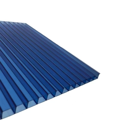 Protección contra la lluvia de color marrón alto brillante Holes de policarbonato de plástico con espesor de material duradero de 4 mm-40 mm