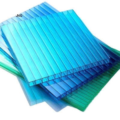Protección contra la lluvia de color marrón alto brillante Holes de policarbonato de plástico con espesor de material duradero de 4 mm-40 mm