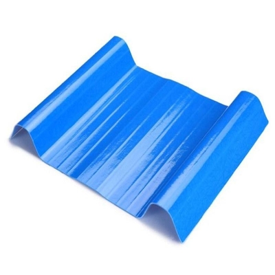 Tejas de techo de pared divisoria industrial de FRP con diferentes opciones de espesor y ancho de 720-1130 mm