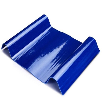 Tijeras de cubierta de fibra de vidrio transparente de FRP corrugado ligero con protección UV para aplicaciones personalizadas
