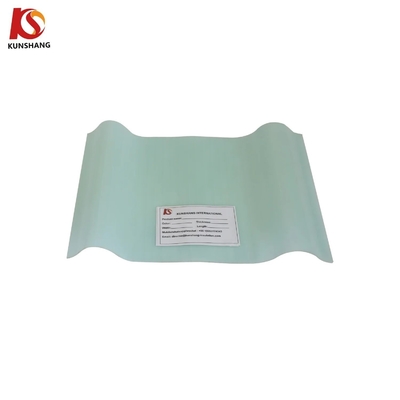 Hoja de techo 0,8 mm-3,0 mm espesor Fibra de vidrio reforzado de plástico FRP anti-UV para el paquete de almacén Peso bruto 2.000 kg