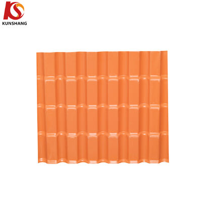 Teja de UPVC para techos de resina sintética con tecnología de coextrusión multicapa para mayor durabilidad y aislamiento térmico y acústico