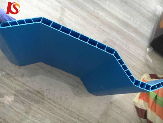 T930mm Bloqueo térmico de olas altas con cubierta de techo hueca ondulada de PVC