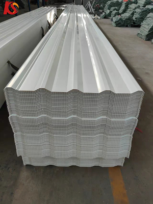 T930mm Bloqueo térmico de olas altas con cubierta de techo hueca ondulada de PVC