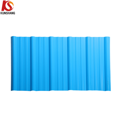 Techo trapezoide de PVC/UPVC de plástico/tejas de techo/hojas para México